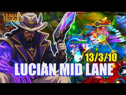 Wild Rift - HOW to COUNTER your NEMISIS! LUCIAN MID VS SYNDRA. EASY CARRY!