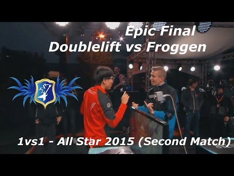 LoL - Epic Final - Doublelift vs Froggen - 1vs1 All star 2015