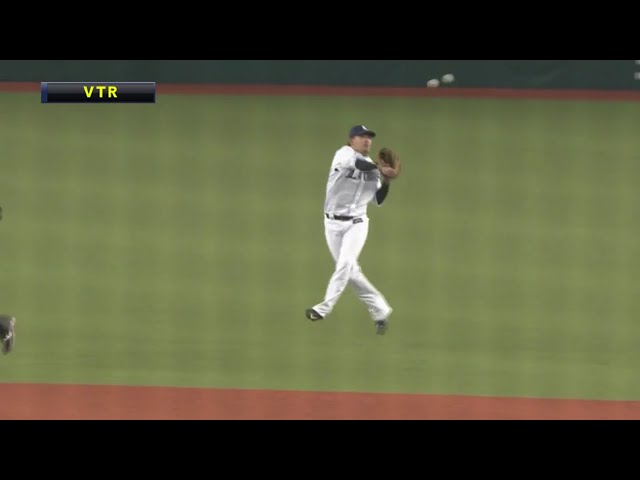 【1回表】見惚れてしまうライオンズ・浅村の華麗な守備!! 2017/9/23 L-Bs