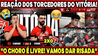 É MUITO CHORORÔ! REAÇÃO DOS TORCEDORES DO VITÓRIA APÓS A DERROTA POR 2X0 PARA O FLAMENGO!