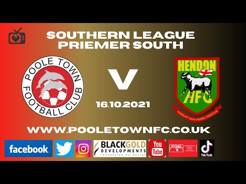 Poole Town FC v Hendon FC Saturday 16th October 2021
