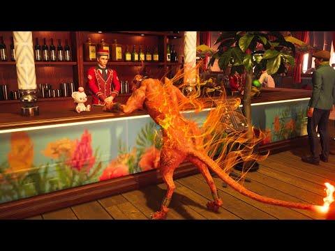 Red XIII is Getting Angry With The Receptionist