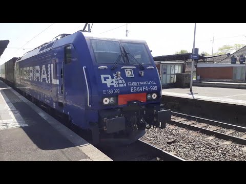 Siemens ES 64 F4 "189 099-5" MRCE • DISTRIRAIL • RRF Rotterdam Rail Feeding • Containerzug