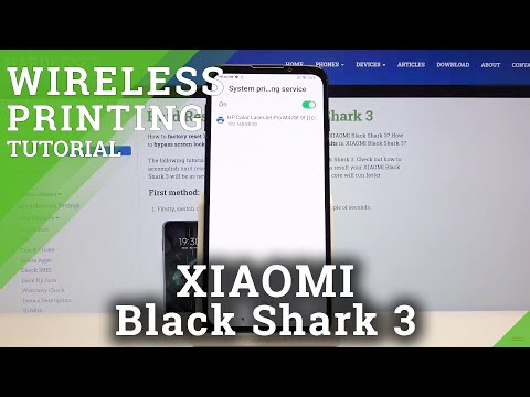 How to Connect Printer in Xiaomi Black Shark 3 – Printer and Phone Connection