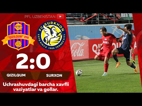 QIZILQUM — SURXON 2:0  Coca-Cola Superliga. 10-tur