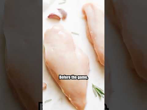 Что ест Месси перед матчем!