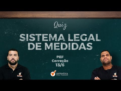 PEF/SME COMPETITION - RJ: LEARN THE LEGAL SYSTEM OF MEASURES IN 7 MINUTES.[2019]