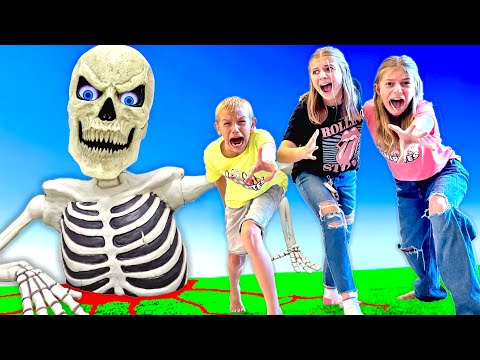 Found Giant SKELETON Dog In Our New HOUSE!