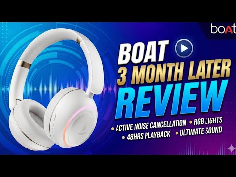 Thumbnail for After 3 Months Honest Review of Boat Rockerz 480! | krrishified