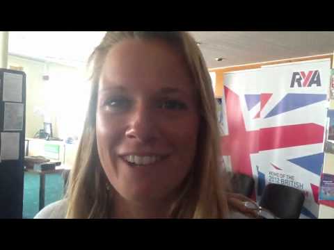 Hanna Mills, medaglia d'argento 470w parla di Giulia Conti