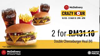 McDelivery Crazy Hour 2019