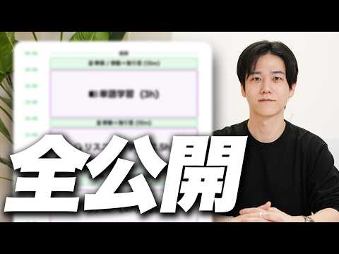 私が1年で英語が話せるようになった"1日10.5時間"の学習メニュー