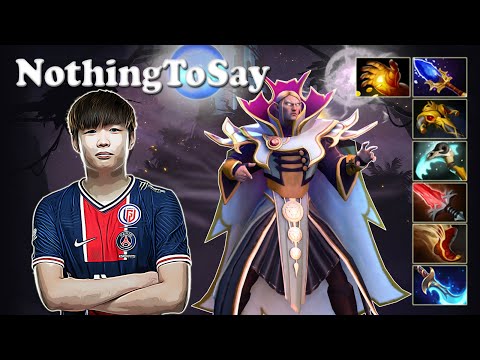 NothingToSay - Invoker Midlane | Dota 2 7.29d Gameplay