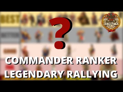 Legendary Commander Ranker Series - Rallying Edition - Rise of Kingdoms