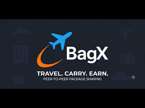 BagX - Peer Package Delivery video thumbnail
