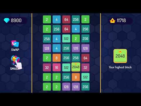 2248 Numbers Merge: Two Square Video