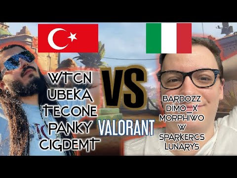 Wtcn'ın Gözünden Twitch Rivals Summer Rumble Valorant Turnuvası // TURKEY VS ITALY VALORANT