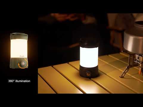 Video Fenix CL26R PRO — Rechargeable Camping Lantern