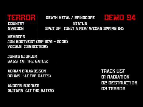 Terror - Demo 94  HD (Dissection / At The Gates Members Project )