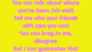 Brag Brag Brag-Clique girls w / lyrics