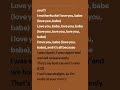 Halle Because I Love You Lyrics Original