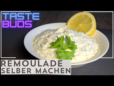 Remoulade with fresh herbs - perfect recipe to make yourself
