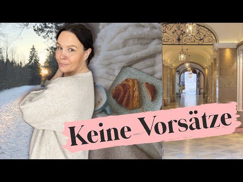 Ich hab gemerkt: So kann ich nicht ins neue Jahr gehen. 