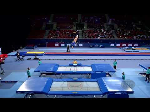 GOMES Camilla (BRA) W - 2022 Trampoline Worlds, Sofia (BUL) - Q2 Trampoline