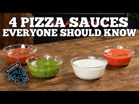 4 Basic Pizza Sauce Recipes | Pizza Party | Blackstone Pizza Oven