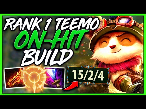 THIS ON-HIT BUILD MAKES TEEMO A MURDEROUS ADC (EASY CARRIES) - League of Legends
