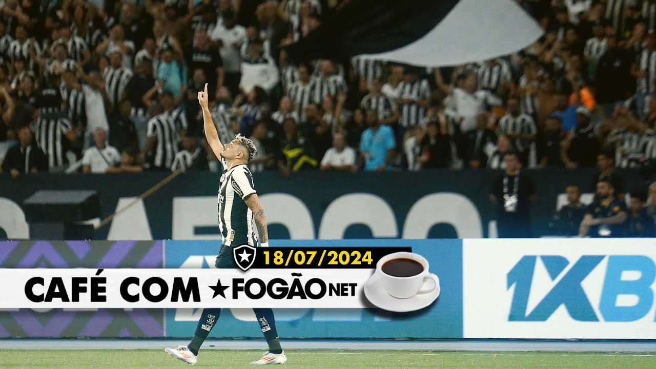 LIVE CAFÉ COM FOGÃONET | Botafogo vence Palmeiras, espanta fantasmas e se isola na liderança do Brasileirão