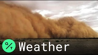 Australia Dust Storm: Wind, Hail and Flash Floods Batter New South Wales