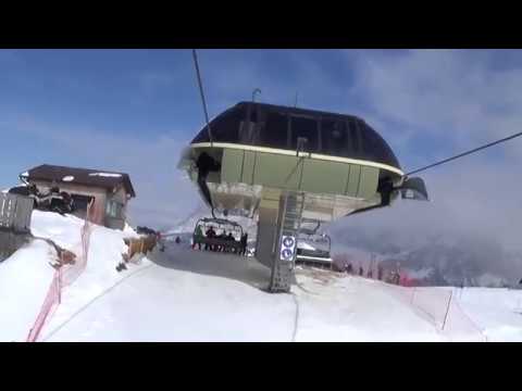 Risalita integrale seggiovia Leitner "Masarei" - Arabba (BL) / лифт / 缆车 / libegő