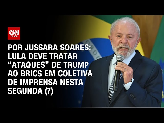 Análise: Lula deve tratar “ataques” de Trump ao Brics em coletiva de imprensa | CNN NOVO DIA