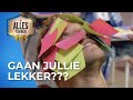 Plak ZOVEEL MOGELIJK post-it papiertjes op je GEZICHT! ? ? | De Alleskunner VIPS S02E03