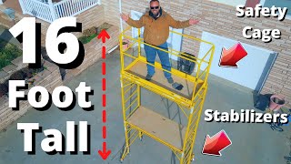 Cheap or Inexpensive - Harbor Freight Scaffolding Review