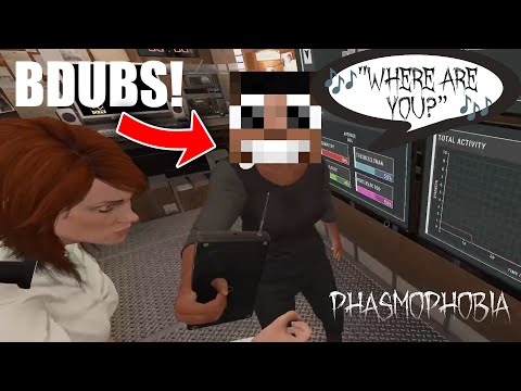 TEACHING BDUBS TO PHASMO! (Phasmophobia w/ Bdubs, Gem, and Skizz)