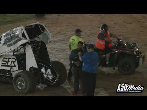 Sprintcars: Mark Pholi Rollover - Archerfield Speedway