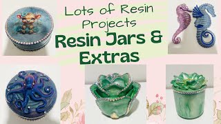 SO Many Resin Projects: Resin Seahorses, Jars & More: Must See