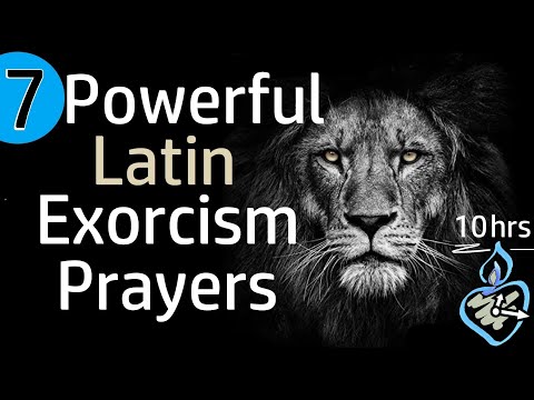 10 Hours Latin Exorcism / Deliverance Prayers Against Evil to Stop Demonic Attacks & Sleep in Peace