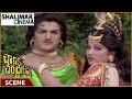 Chanakya Chandragupta Movie N T Rama Rao Funny With Elephant Scene N T R Nageswara Rao