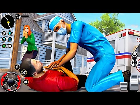 Ambulance Rescue City Driving 3D - 911 Emergency Ambulance Rescue Simulator GamePlay