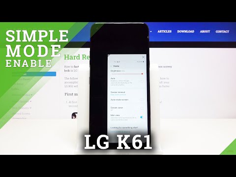 How to Activate One Hand Mode in LG K61 – One Hand Mode