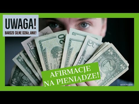 Afirmacje i Wizualizacja Na Pieniądze! - Hipnoterapeuta #MateuszBajerski