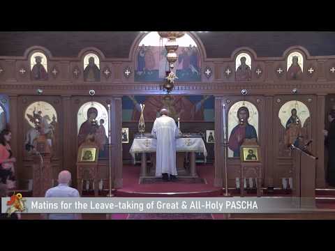 Leavetaking of Pascha