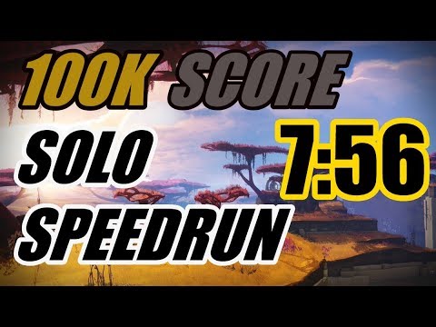 World's Fastest Solo 100K Nightfall Score (7:56) - A Garden World