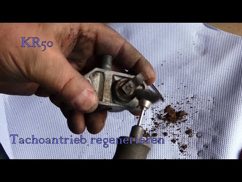 Simson KR 50 Tacho Antrieb regenerieren #KR50 #Simson