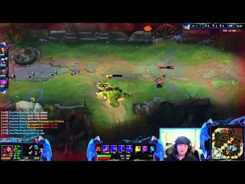 Gnar vs Zed Flash 1v1