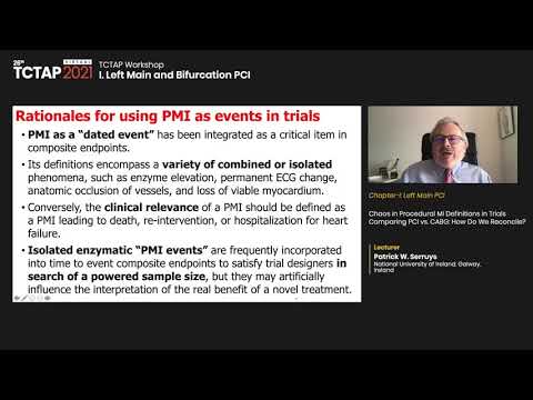 [TCTAP 2021 Virtual] TCTAP Workshop - I. Left Main and Bifurcation PCI