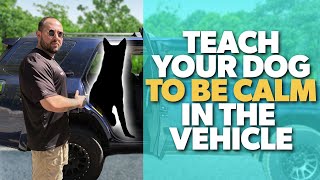 Teach Your Dog How to Be Calm in Your Vehicle